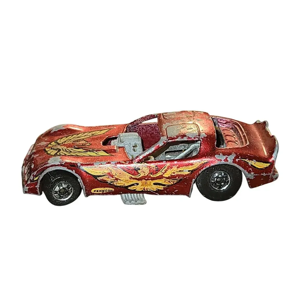 Hot Wheels Blackwall 1980 Firebird Funny Car Shiny Red Body Lifts Up